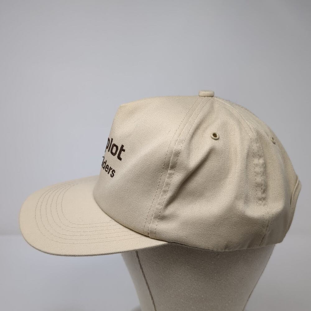 Simplot Soilbuilders Snapback 5 Panel Cap Beige O… - image 3